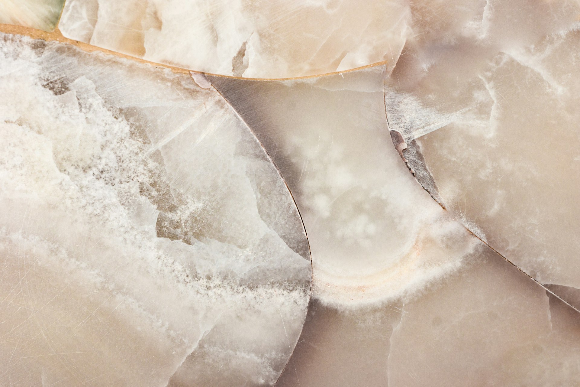 a close up of a piece of food on a table